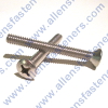 6/32 STAINLESS STEEL OVAL PHILLIPS MACHINE SCREWS,(18-8 STAINLESS),SCREWS ARE FULLY THREADED.